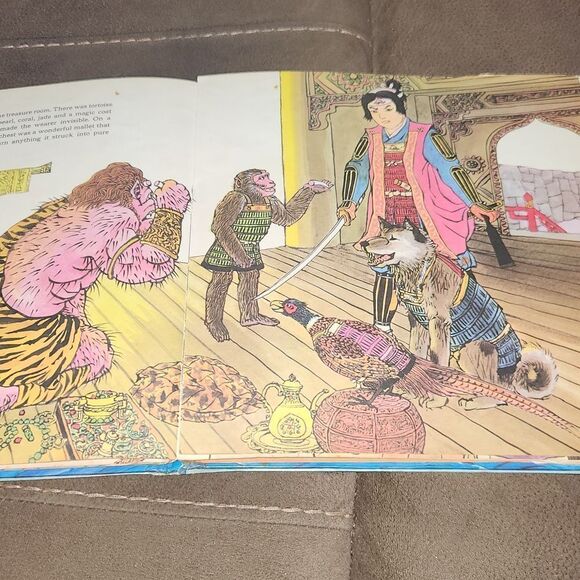 1st Edition Momotaro Peach Boy Japan Hardback Book - Picture 6 of 7